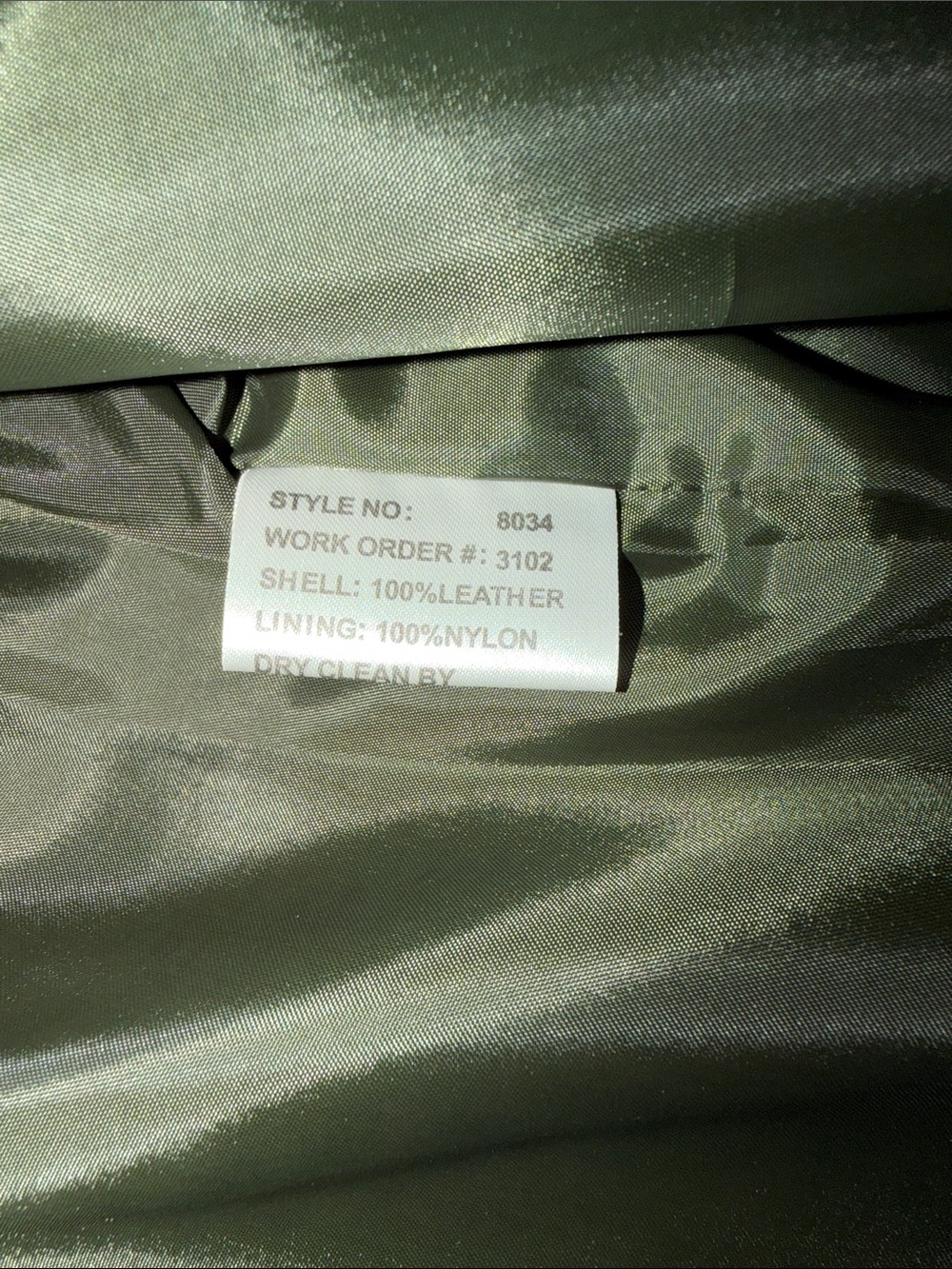 Margaret Godfrey Green Suede Lightweight Shirt Jacket 100% leather outer - Picture 5 of 7
